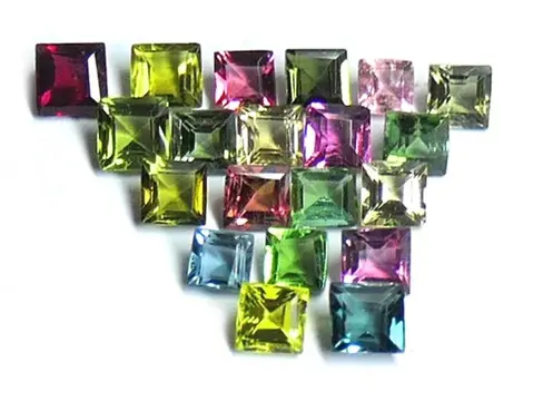 20 pcsToermalijn - geen minimumprijs - 3.50 ct