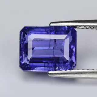 Blauwachtig violet Tanzaniet - 3.68 ct