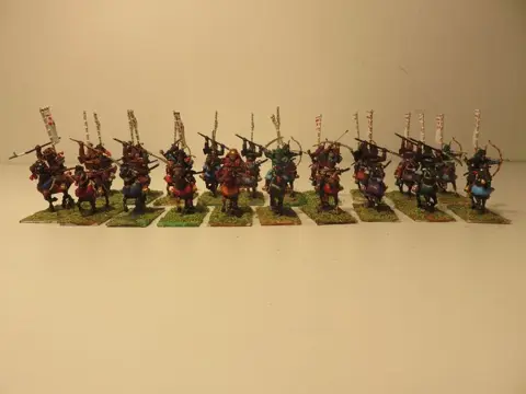 Zvezda - Figuur/beeld Samurai cavalerie Hand Painted -