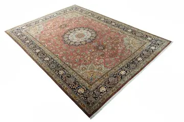 Tabriz 50 Raj mit viel Seide - Vloerkleed - 357 cm - 253 cm