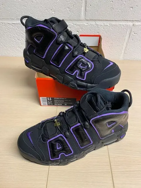 Nike - Nike Air More Utempo Jewel Black Purple P43 -