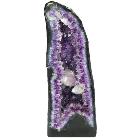 A Kwaliteit - 'Paarse' Amethist - Geode - 50×17×18 cm -