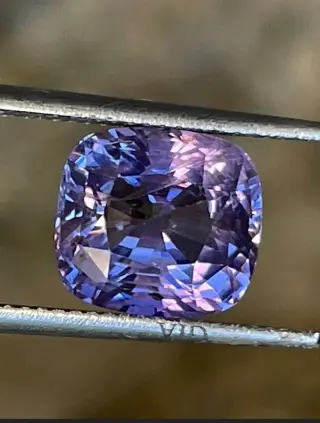 1 pcs Paars Saffier - 5.58 ct