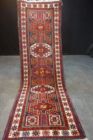 Antiker persischer Karadjeh - Tapijt - 307 cm - 100 cm