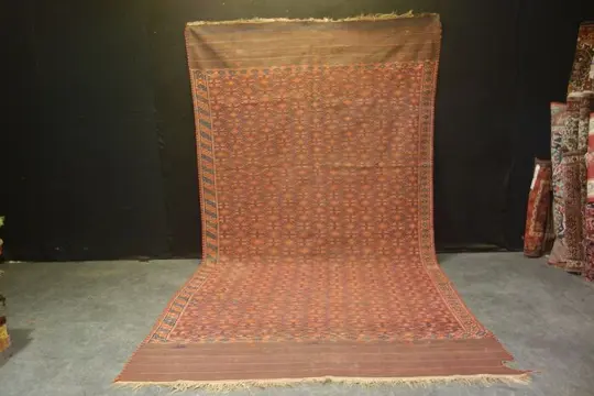 Turkmenistan kilim - Kelim - 367 cm - 197 cm