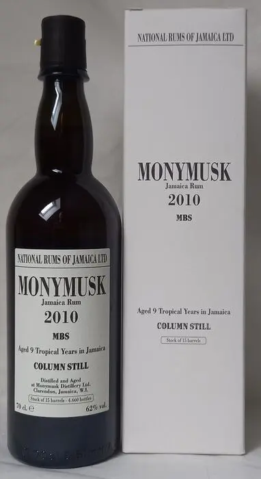 Monymusk 2010 9 years old Velier - MBS National Rum of
