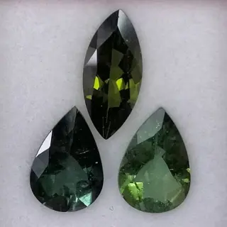 3 pcsToermalijn - 4.70 ct