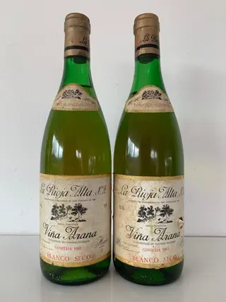 1981 La Rioja Altha, Viña Arana Blanco Seco - Rioja - 2
