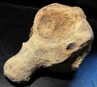 Moustier olielamp. Laat-paleolithicum. Magdalenian, ca