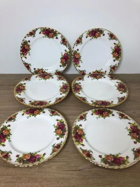 Royal Albert - 6borden voor ontbijt, lunch of salade