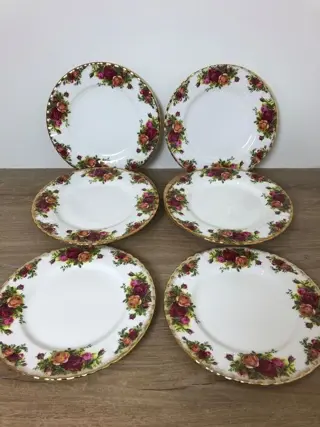 Royal Albert - 6borden voor ontbijt, lunch of salade