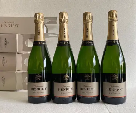 Henriot, Souverain - Champagne Brut - 4 Flessen (0.75 liter)