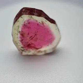 Tourmaline) Plak - 14×12×3 mm - 1.1 g - (1)