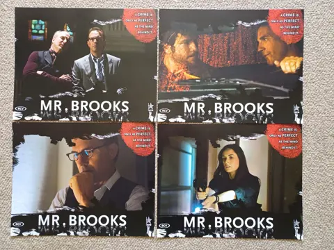 MR. BROOKS lobbycard set.
