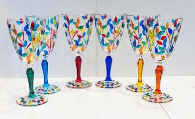 Vetromania - Vetreria Zecchin - Fluitjes (6) - Glas