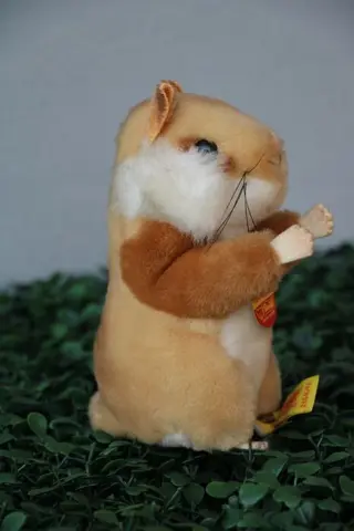 Steiff - EAN 2150/12 - Hamster Goldi - 1980-1989 - Duitsland