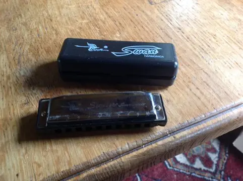 Swan mondharmonica , 10 holes in c