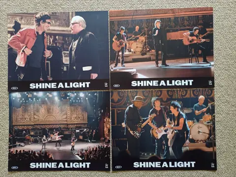 SHINE A LIGHT lobbycard set.