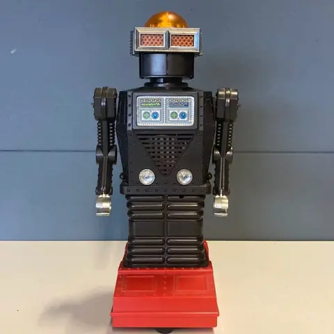 Yonezawa - Harry Happy Hysterical Robot - 35 cm hoog -