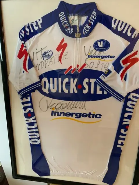 Quick Step - Wielrennen - Tom Boonen - 2008 - Cycling jersey