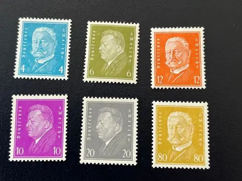 Duitse Rijk 1930/1932 - Rijkspresidenten - Michel 435/437, 454, 465/466