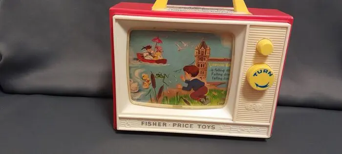 Fisher-Price - muziekdoos tv - 1960-1969 - Japan