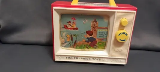 Fisher-Price - muziekdoos tv - 1960-1969 - Japan