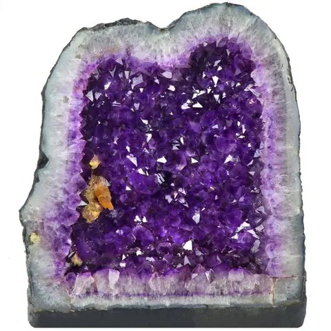 AA Kwaliteit - 'Intense' Amethist - Geode - 47×37×25 cm -