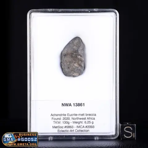 NWA 13861 meteoriet Achondriet Eucriet-smelt breccia - 6.25