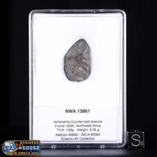 NWA 13861 meteoriet Achondriet Eucriet-smelt breccia - 6.25