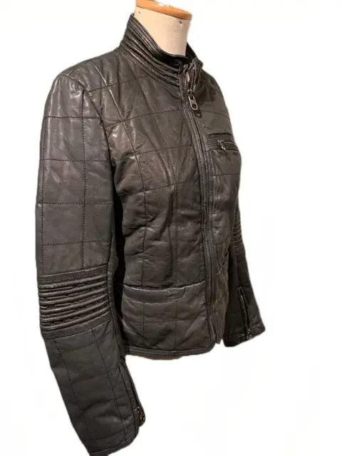 Zadig &amp; Voltaire Bikerjas, Jasje, Leren jas