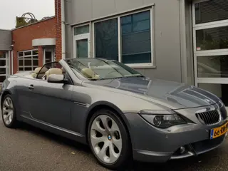 BMW 6 Serie Cabrio 645Ci Cabrio Aut Navi Leder Afs 19"Vlg