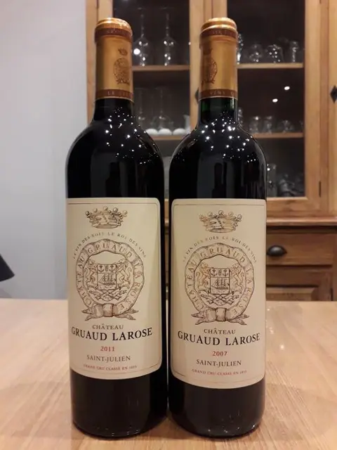 Chateau Gruaud-Larose; 2007 & 2011 - Saint-Julien 2ème Grand Cru Classé - 2 Flessen (0.75 liter)
