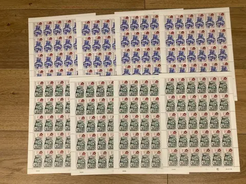 Monaco 1994 - Red Cross - high facial value - mint** - in sheets - Yvert n°1960 et 1961 x 120 exemplaires