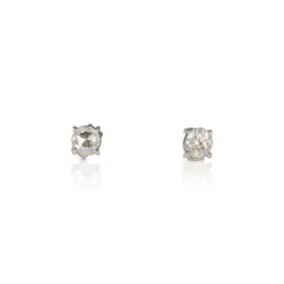 14 karaat Goud - Oorbellen Diamant