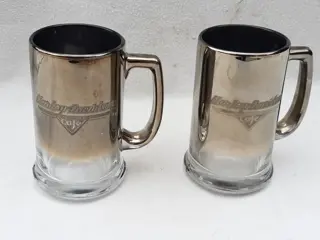 Decoratief object - Harley Davidson café bierpullen -