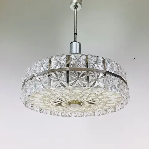 Kroonluchter - Crystal glass