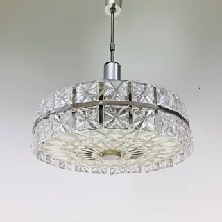 Kroonluchter - Crystal glass