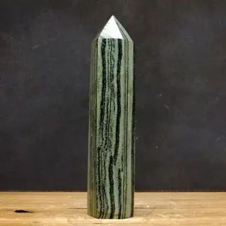 ** NIEUW ** Zeer zeldzame strepen Kambaba Obelisk -