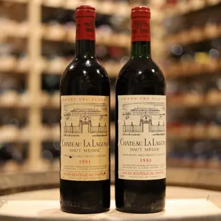 1981 &amp; 1985 Château La Lagune - Haut-Médoc 3ème Grand