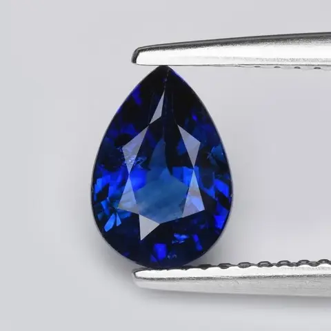 Intens blauw Saffier - 2.06 ct