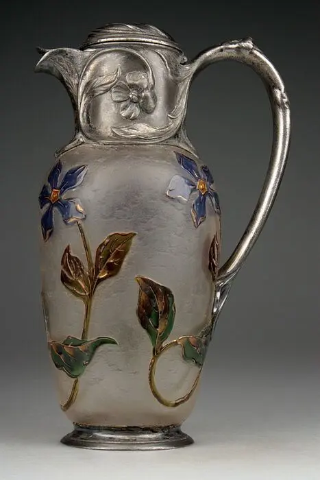 Christofle - Gallia - Art Nouveau karaf - Legras &amp; Cie.