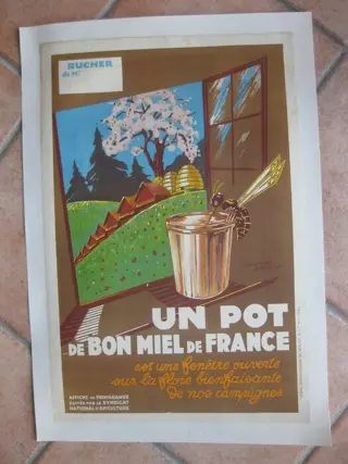 Lallemant Marjolun - le bon miel de France - 1930