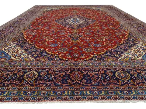 Keshan - Cleaned carpet - 405 cm - 312 cm