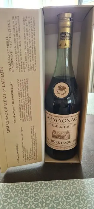 Château de Laubade - Armagnac Hors d'Age - b. Jaren 1970