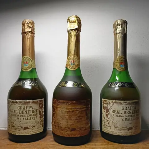 Dalla Cia - Grappa Seal Benedet - b. Jaren 1970, Jaren 1980