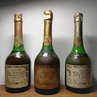 Dalla Cia - Grappa Seal Benedet - b. Jaren 1970, Jaren 1980