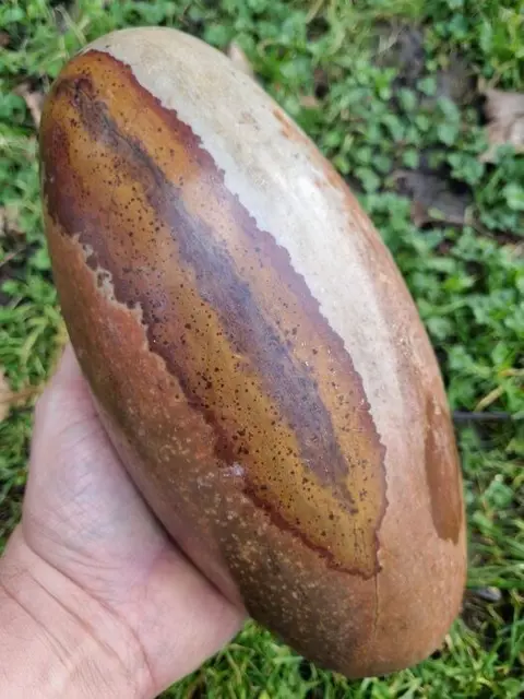 XL Shiva Lingam 25,5 x 12 cm Massief - 5.216 kg