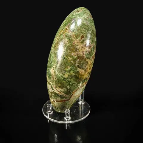 Verbazingwekkende chrysoprazen lingam - 23×9×9 cm - 2.4 kg