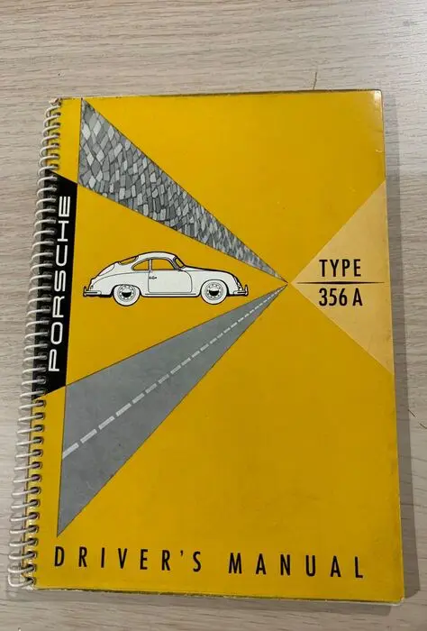 Boeken - Porsche 356 A 1955-1959 manuale del proprietario -